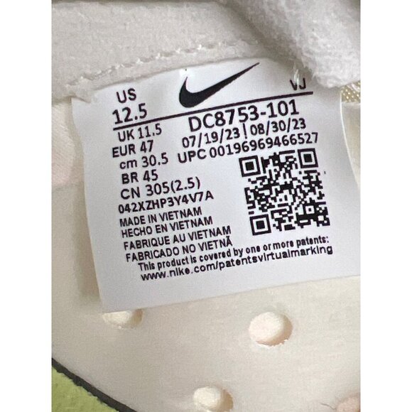 NEW Men's Nike Zoom Rival Sprint Track and Field Spikes White Pink Size 12.5 - Picture 10 of 10